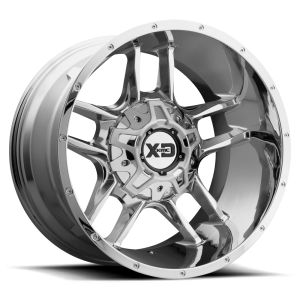 XD - XD XD839 CLAMP 20X9 6X135/5.5 Chrome|XD83929067200 - Image 2