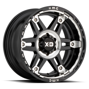 XD - XD XD840 SPY II 17X9 6X5.5 Gloss Black Machined|XD84079068312N - Image 2