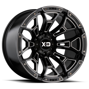 XD - XD XD841 BONEYARD 18X10 8X6.5 Gloss Black Milled|XD84181080318N - Image 2