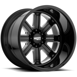 Moto Metal - Moto Metal MO402 20X12 BLANK Gloss Black Milled|MO40221200M944N - Image 2