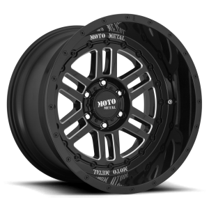 Moto Metal - Moto Metal MO800 DEEP SIX 20X10 6X5.5 Gloss Black Milled|MO80021068318N - Image 2
