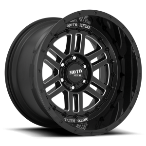 Moto Metal - Moto Metal MO800 DEEP SIX 20X10 6X5.5 Gloss Black Milled|MO80021068318N - Image 3