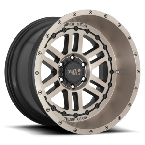 Moto Metal - Moto Metal MO800 DEEP SIX 20X12 8X6.5 Satin Black With Bronze Tint|MO80021280644N - Image 2