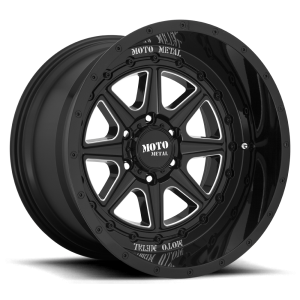 Moto Metal - Moto Metal MO801 PHANTOM 20X12 5X5.5 Gloss Black Milled|MO80121285344N - Image 2