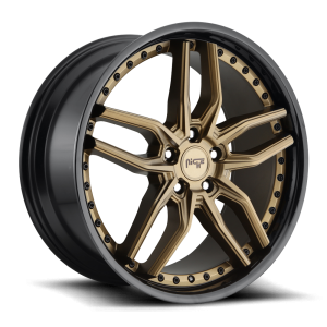 Niche 1PC - Niche 1PC M195 METHOS 20X9 5X112 Matte Bronze Black Bead Ring|M1952090F8+38 - Image 2