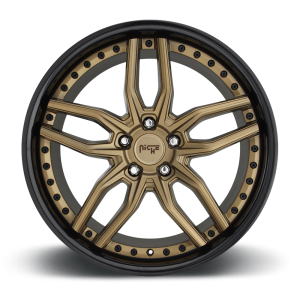 Niche 1PC - Niche 1PC M195 METHOS 20X9 5X112 Matte Bronze Black Bead Ring|M1952090F8+38 - Image 5