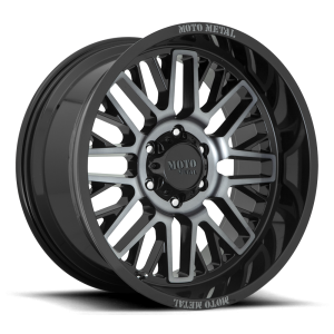 Moto Metal - Moto Metal MO802 20X9 8X170 Gloss Black Machined With Gray Tint|MO80229087418 - Image 2