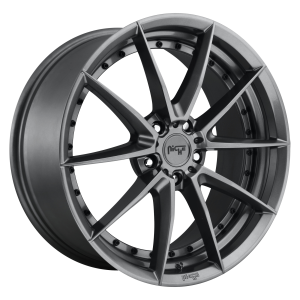Niche 1PC M197 SECTOR 20X10.5 5X112 Gloss Anthracite|M197200543+40
