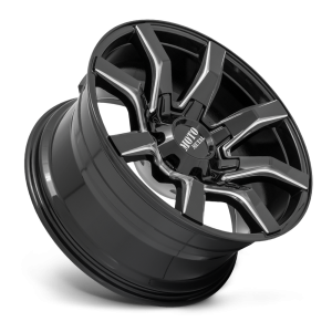 Moto Metal - Moto Metal MO804 SPIDER 20X9 5X5.0/5.5 Gloss Black Milled|MO80429035900 - Image 3