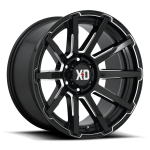 XD - XD XD847 OUTBREAK 20X9 6X120 Gloss Black Milled|XD84729077318 - Image 3