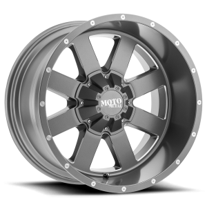 Moto Metal - Moto Metal MO962 18X12 8X180 Satin Gray Milled|MO96281288444N - Image 2