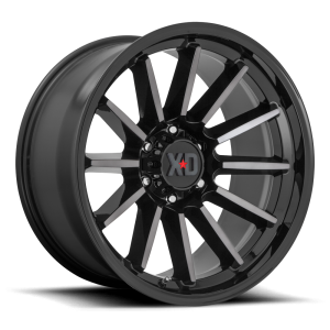 XD - XD XD855 LUXE 20X9 6X4.5 Gloss Black Machined With Gray Tint|XD85529064418 - Image 3