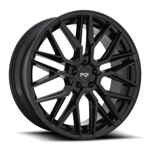 Niche 1PC - Niche 1PC M224 GAMMA 22X10.5 5X4.25 Gloss Black|M224220533+40 - Image 2