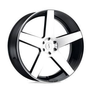 Status - Status EMPIRE 22X9.5 5X5.0 Gloss Black W/ Machined Face|2295EMP155127F78 - Image 2