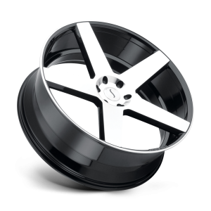 Status - Status EMPIRE 22X9.5 5X5.0 Gloss Black W/ Machined Face|2295EMP155127F78 - Image 3