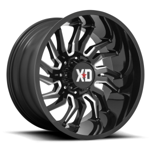XD - XD XD858 TENSION 20X10 8X6.5 Gloss Black Milled|XD85821080318N - Image 3
