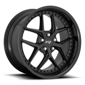 Niche 1PC - Niche 1PC M226 VICE 19X8.5 5X120 Gloss Black Matte Black|M226198521+35 - Image 2