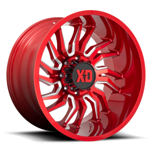 XD - XD XD858 TENSION 22X10 8X6.5 Candy Red Milled|XD85822080918N - Image 2