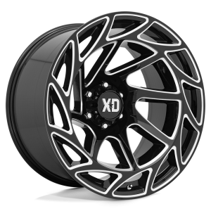 XD - XD XD860 ONSLAUGHT 20X10 6X5.5 Gloss Black Milled|XD86021068318N - Image 2