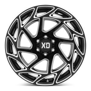 XD - XD XD860 ONSLAUGHT 20X10 6X5.5 Gloss Black Milled|XD86021068318N - Image 4