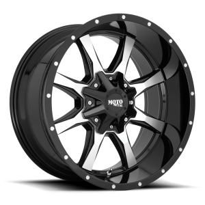 Moto Metal - Moto Metal MO970 18X10 5X5.0/5.5 Gloss Black Machined Face|MO97081035324N - Image 2
