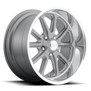 US Mag 1PC - US Mag 1PC U111 RAMBLER 22X11 5X5.0 Matte Gun Metal Machined|U11122117367 - Image 2