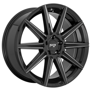 Niche 1PC M243 TIFOSI 20X9 5X112 Gloss Black Milled|M2432090F8+38