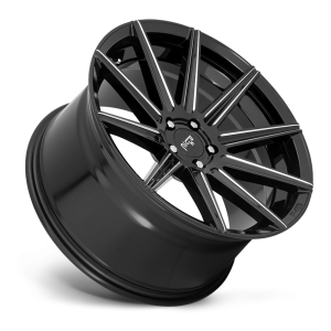 Niche 1PC - Niche 1PC M243 TIFOSI 20X9 5X112 Gloss Black Milled|M2432090F8+38 - Image 3