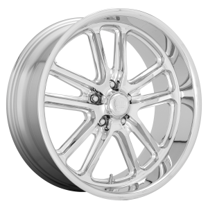 US Mag 1PC U131 BULLET 18X8 5X4.75 Chrome|U13118806145