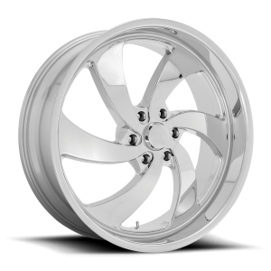 US Mag 1PC - US Mag 1PC U132 DESPERADO 24X10 5X4.75 Chrome|U132240061+05L - Image 2