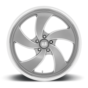 US Mag 1PC - US Mag 1PC U133 DESPERADO 22X10.5 5X4.75 Anthracite Milled Diamond Cut Milled|U133220561+01 - Image 4