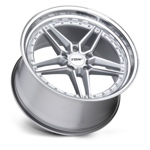 TSW - TSW ASCARI 20X10.5 5X120 Silver W/ Mirror Cut Face & Lip|2005ACR405120S76 - Image 3