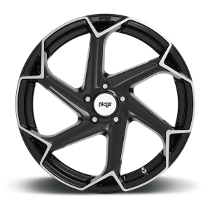 Niche 1PC - Niche 1PC M255 FLASH 20X10.5 5X120 Gloss Black Brushed|M255200521+35 - Image 5