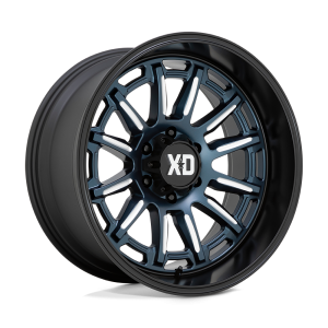 XD - XD XD865 PHOENIX 20X9 6X135 Metallic Blue Milled With Black Lip|XD865290639A18 - Image 2