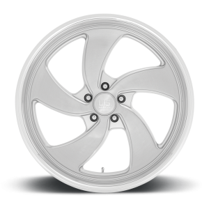 US Mag 1PC - US Mag 1PC U134 DESPERADO 22X10.5 5X4.75 Silver Brushed Face Milled Diamond Cut Milled|U134220561+01 - Image 4