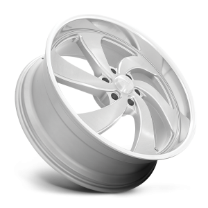 US Mag 1PC - US Mag 1PC U134 DESPERADO 24X10 6X5.5 Silver Brushed Face Milled Diamond Cut Milled|U134240077+25R - Image 3