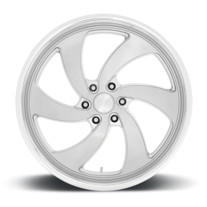 US Mag 1PC - US Mag 1PC U134 DESPERADO 24X10 6X5.5 Silver Brushed Face Milled Diamond Cut Milled|U134240077+25R - Image 4