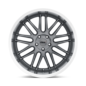 TSW - TSW AVALON 18X8.5 5X112 Gunmetal W/ Brushed Gunmetal Face & Machined Lip|1885AVA425112G66 - Image 4