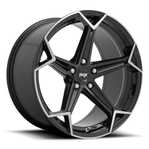 Niche 1PC - Niche 1PC N259 ARROW 20X9 5X4.5 Gloss Black Brushed|M259209065+35 - Image 2