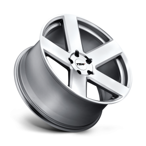 TSW - TSW BRISTOL 17X8 5X100 Silver W/ Mirror-Cut Face|1780BRS355100S72 - Image 3