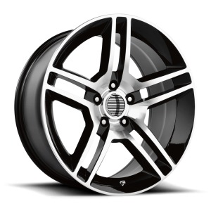 Performance Replicas - Performance Replicas PR101 18X9 5X4.5 Gloss Black Machined|101BM-896530 - Image 2