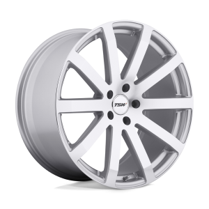 TSW - TSW BROOKLANDS 20X8.5 5X112 Silver W/ Mirror-Cut Face|2085BRK355112S72 - Image 2