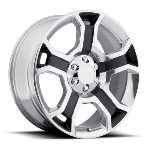Performance Replicas - Performance Replicas PR127 22X9 6X135 Gloss Black/Polished Spokes & Lip|127P-2296344 - Image 2