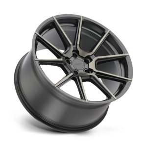 TSW - TSW CHRONO 18X9.5 5X4.5 Matte Black W/ Machine Face & Dark Tint|1895CRN395114M76 - Image 3
