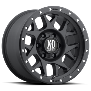 XD - XD XD127 BULLY 17X8.5 6X5.5 Satin Black With Reinforcing Ring|XD12778568700 - Image 2