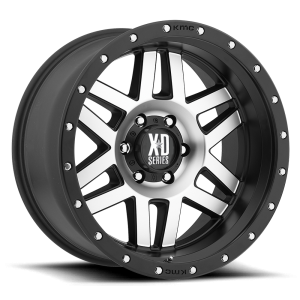XD - XD XD128 MACHETE 18X9 8X6.5 Machined Face Black Ring|XD12889080512N - Image 2