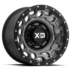 XD - XD XD129 HOLESHOT 17X8.5 5X150 Matte Gray W Black Reinforcing Ring|XD12978558434 - Image 2