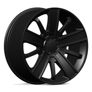 Performance Replicas - Performance Replicas PR153 20X9 6X5.5 Satin Black|153SB-295827 - Image 2