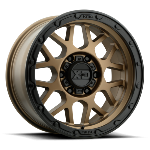 XD - XD XD135 GRENADE OR 17X8.5 6X5.5 Matte Bronze Matte Black Lip|XD13578568600 - Image 2
