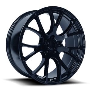 Performance Replicas - Performance Replicas PR161 22X9.5 5X5.0 Gloss Black|161GB-22957335 - Image 2